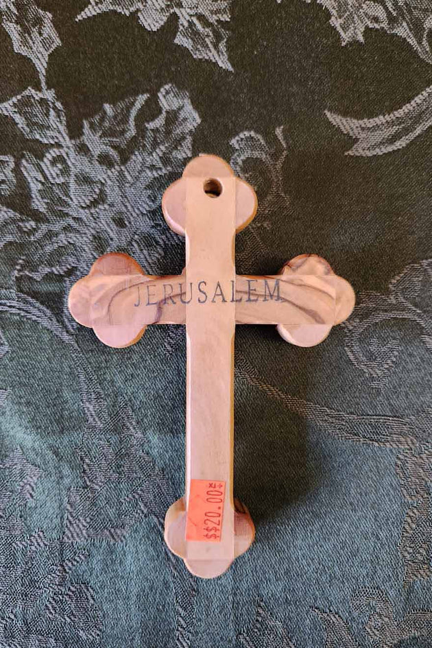 Olivewood Cross Budded 5 in