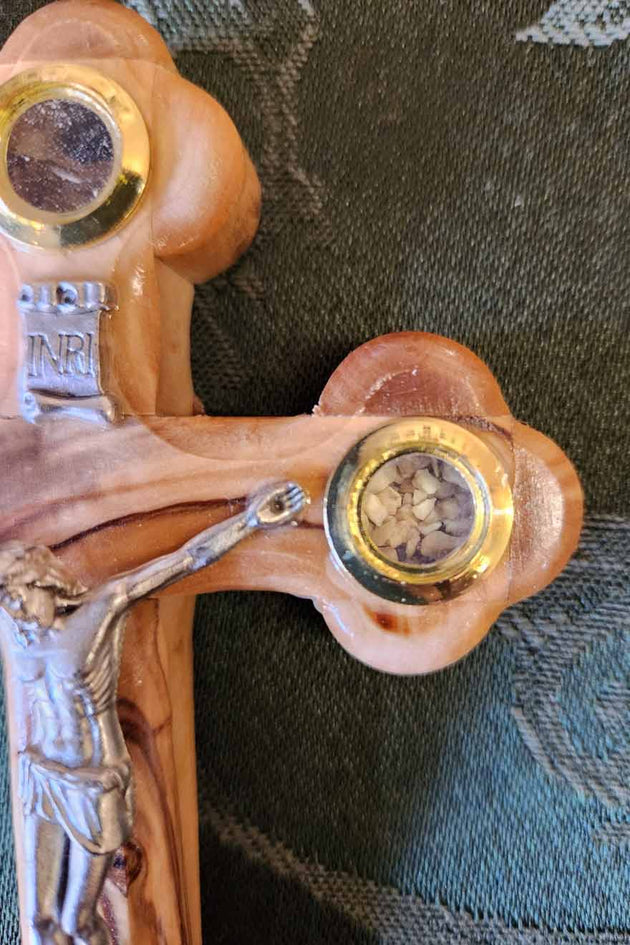 Olivewood Cross Budded 5 in