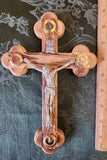 Olivewood Cross Budded 9 in