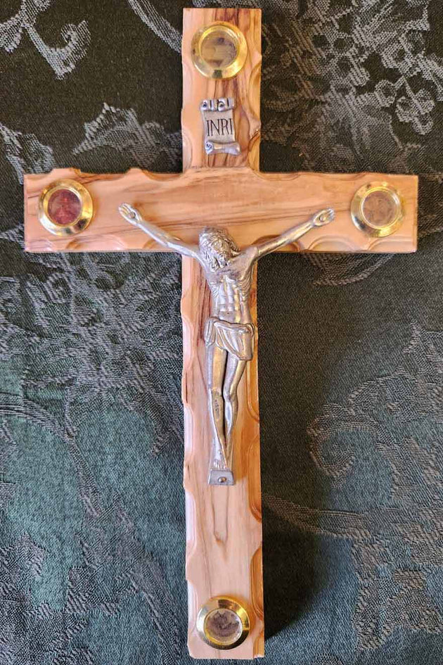 Olivewood Cross Straight 10 in