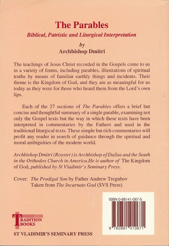 Parables Archbishop Dmitri Royster