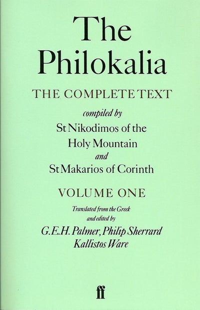 Philokalia Volume 1