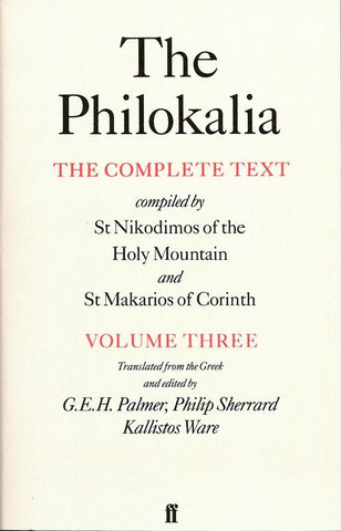 Philokalia Volume 3