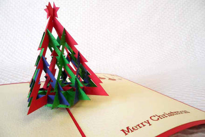 Pop Up Card 046 Christmas Tree