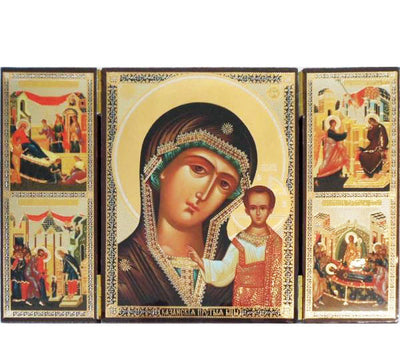 Kazan Mother of God Triptych001