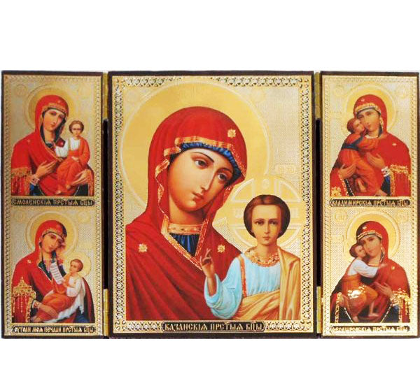 Kazan Mother of God Triptych006