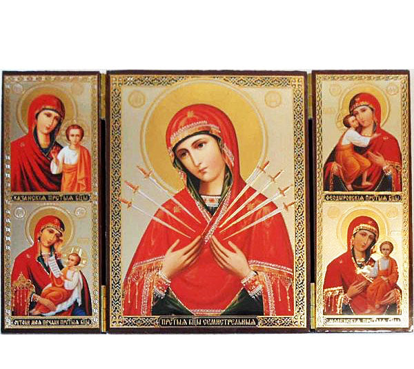 Seven Arrows Mother of God Triptych007